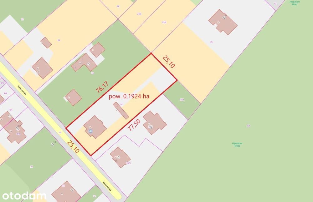 Poznań Wola - sprzedam działkę