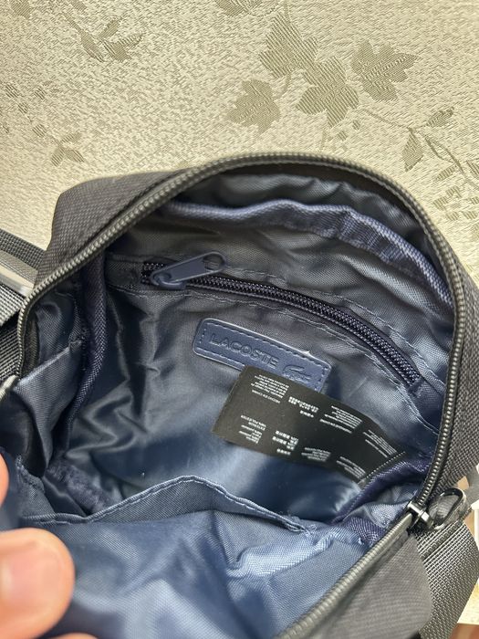 Сумка Lacoste барсетка лакоста лакосте месенджер через плече