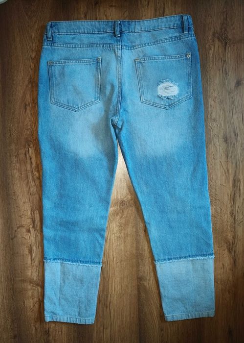 Spodnie jeansowe boyfriend Sinsay