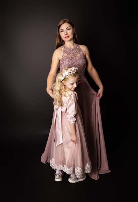 Сукні фемелі лук, новорічні, для фотосессії, урочистої події