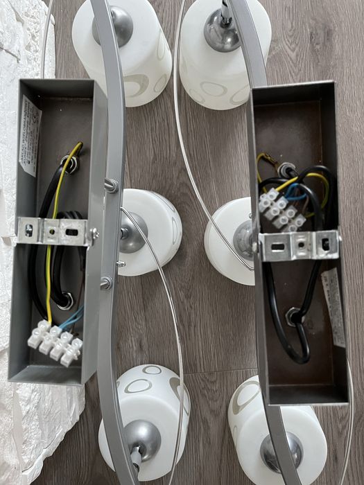 Lampy, zyrandole sufitowe 2 sztuki