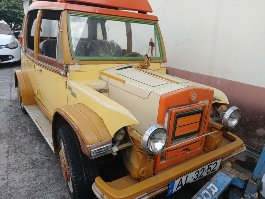 Fiat 850 Madeira Tamanho Real