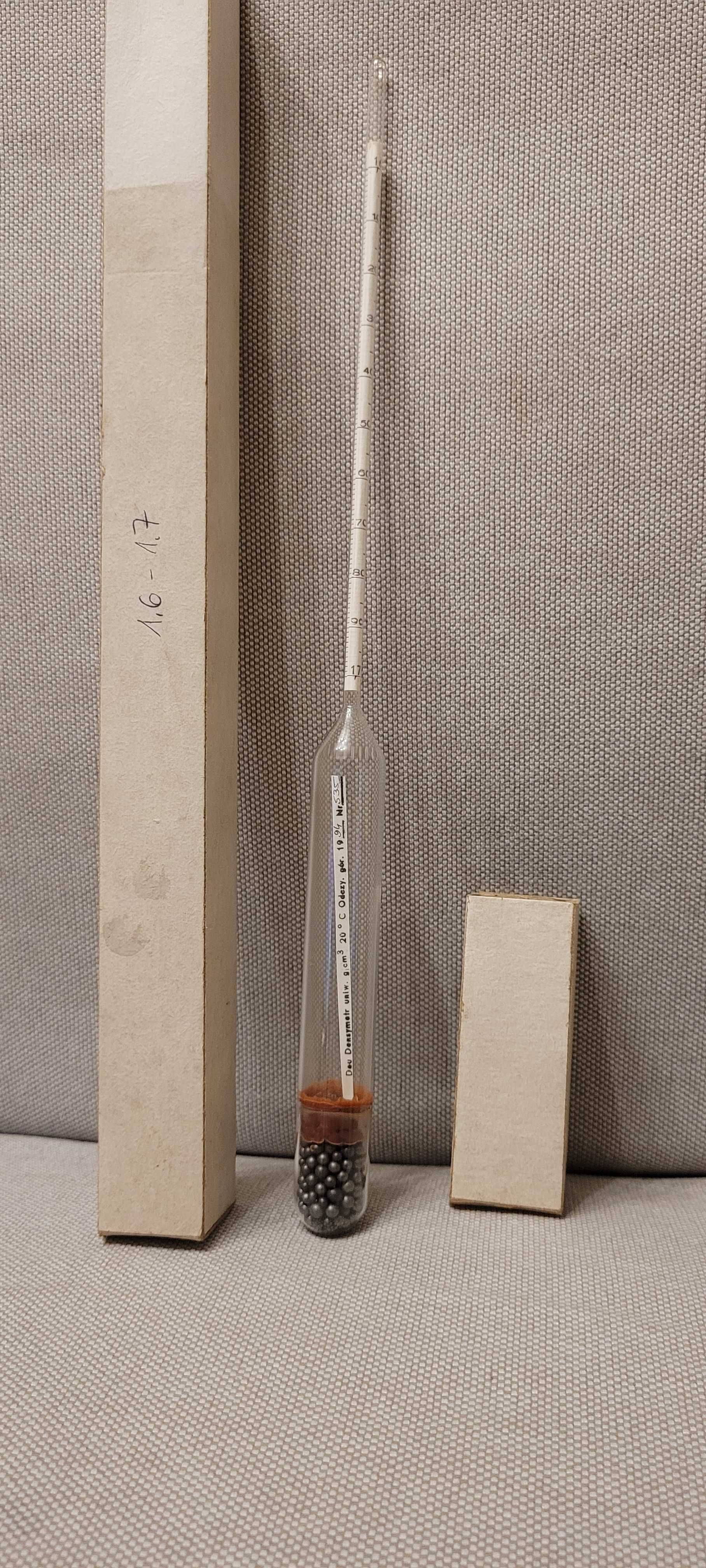 Densymetr / areometr nr 3 - 1,6-1,7 g/cm3 / szkło laboratoryjne