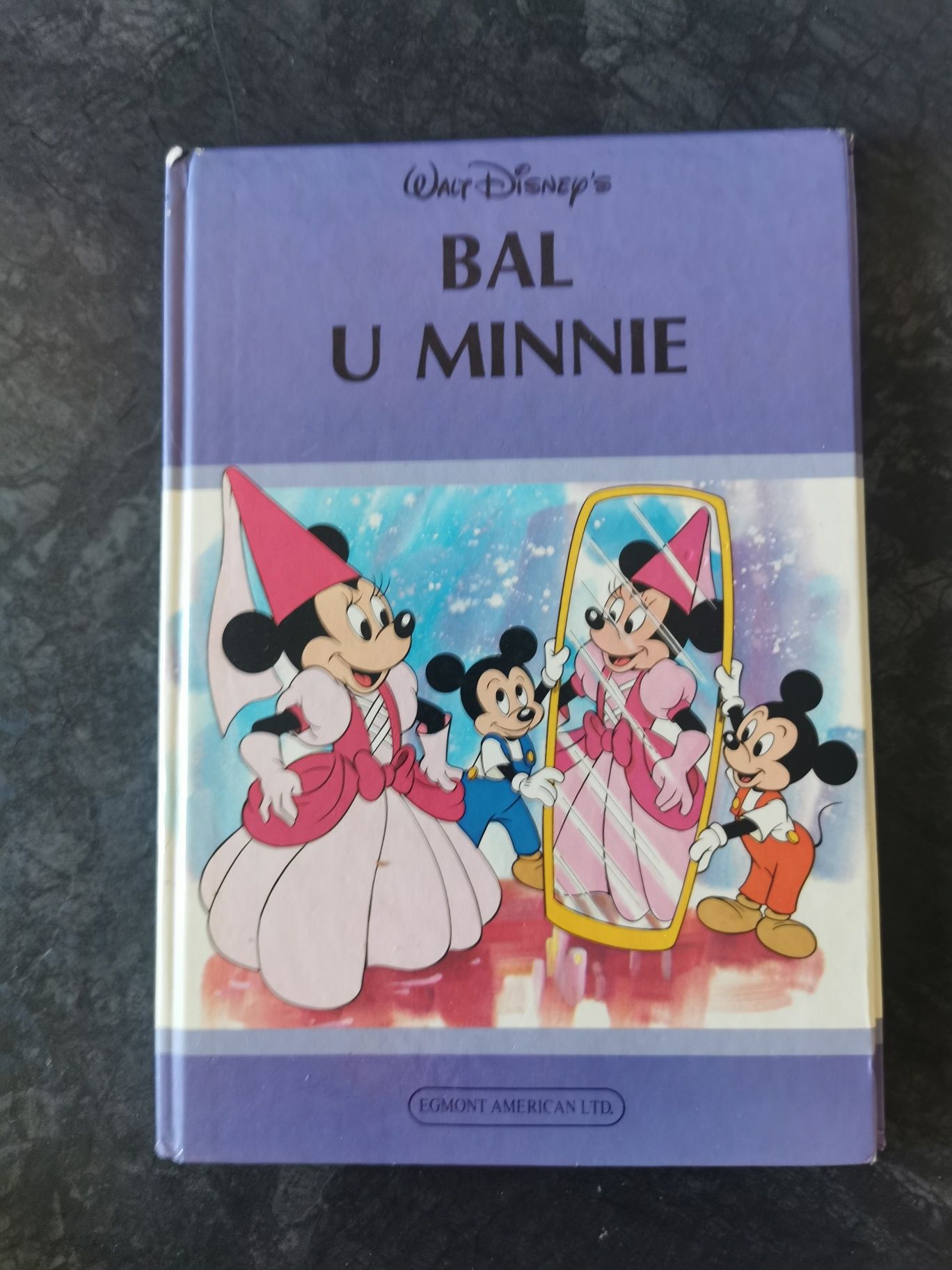 Książka bal u minnie Walt Disney Egmont 1991