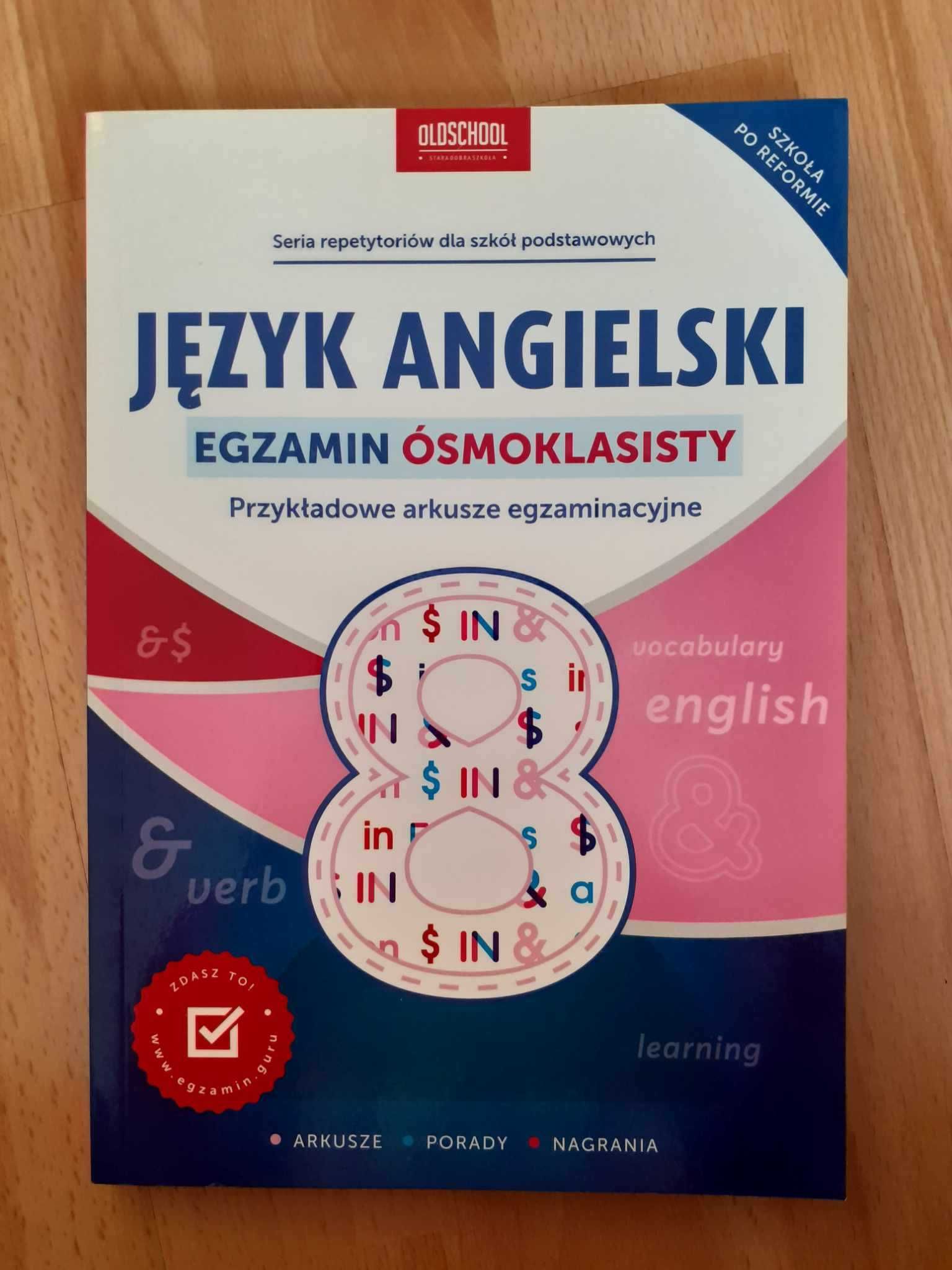 Przykładowe arkusze egzaminacyjne - egzamin ósmoklasisty- j. angielski