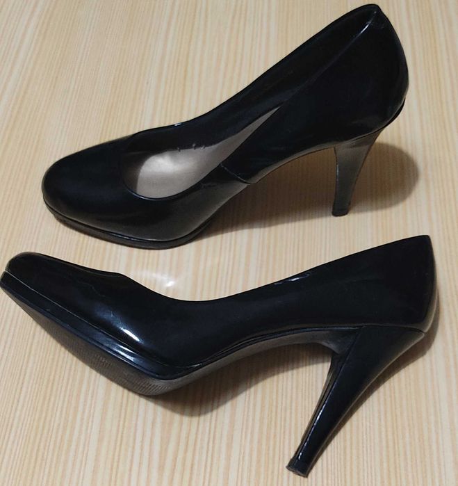 Sapatos Plataforma Pretos T.39