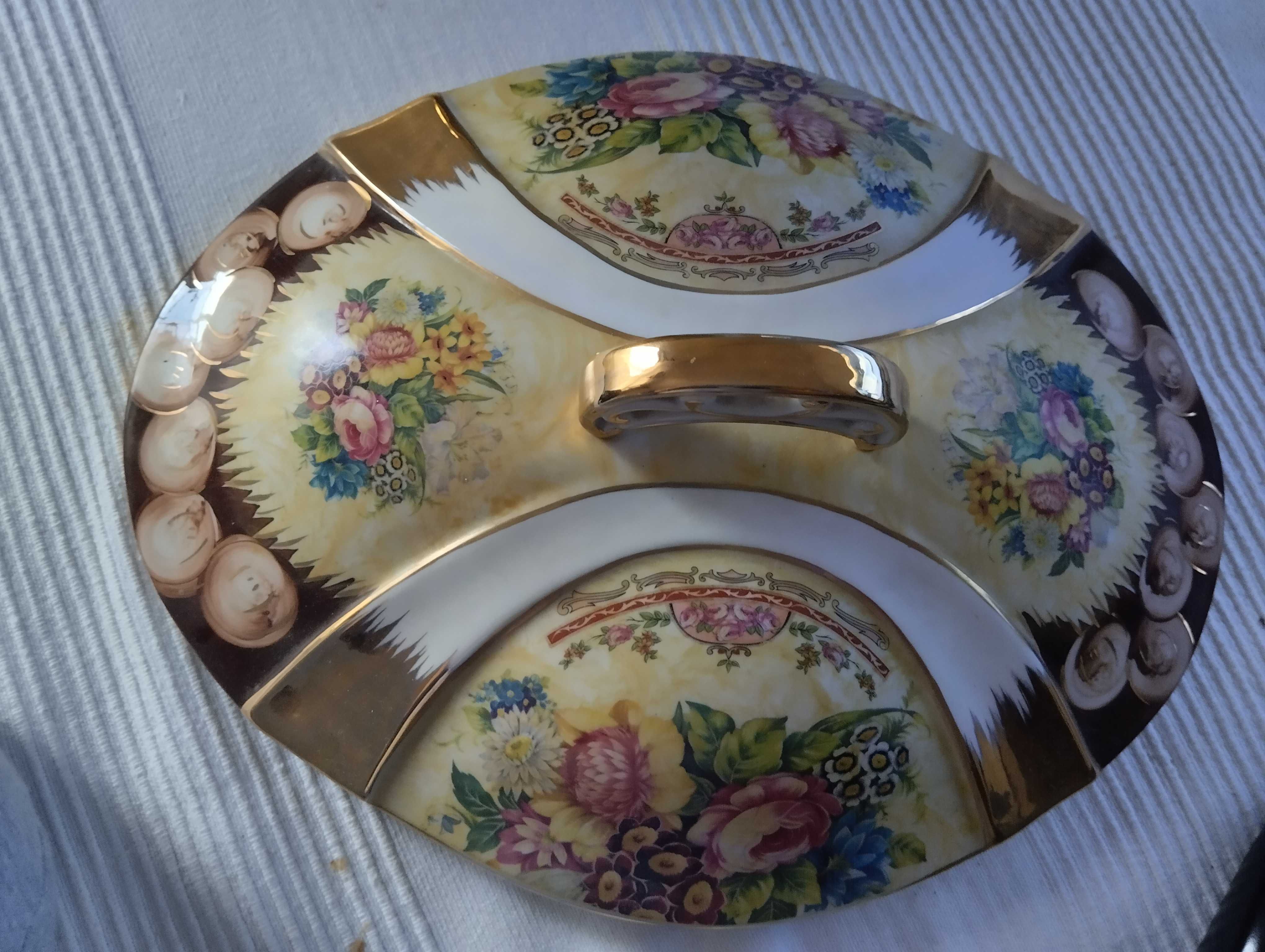Terrina pintada com desenhos muito apelativos de
