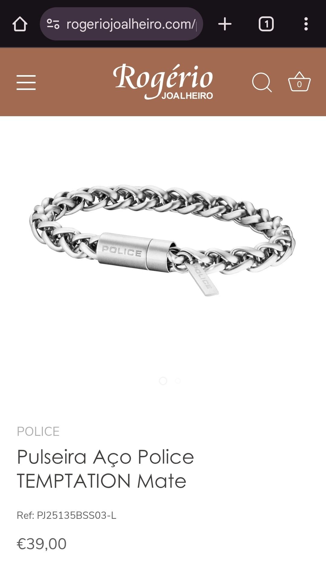 Police | Pulseira Aço Police
