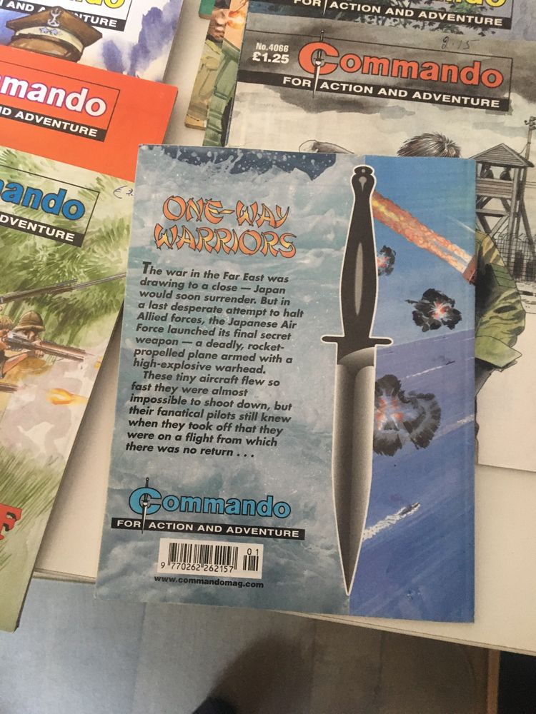 Commando, komiks w j.angielskim
