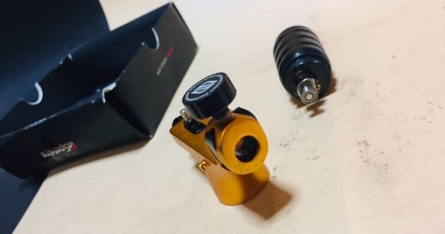 Роторна тату машинка Spektra Halo tangerine