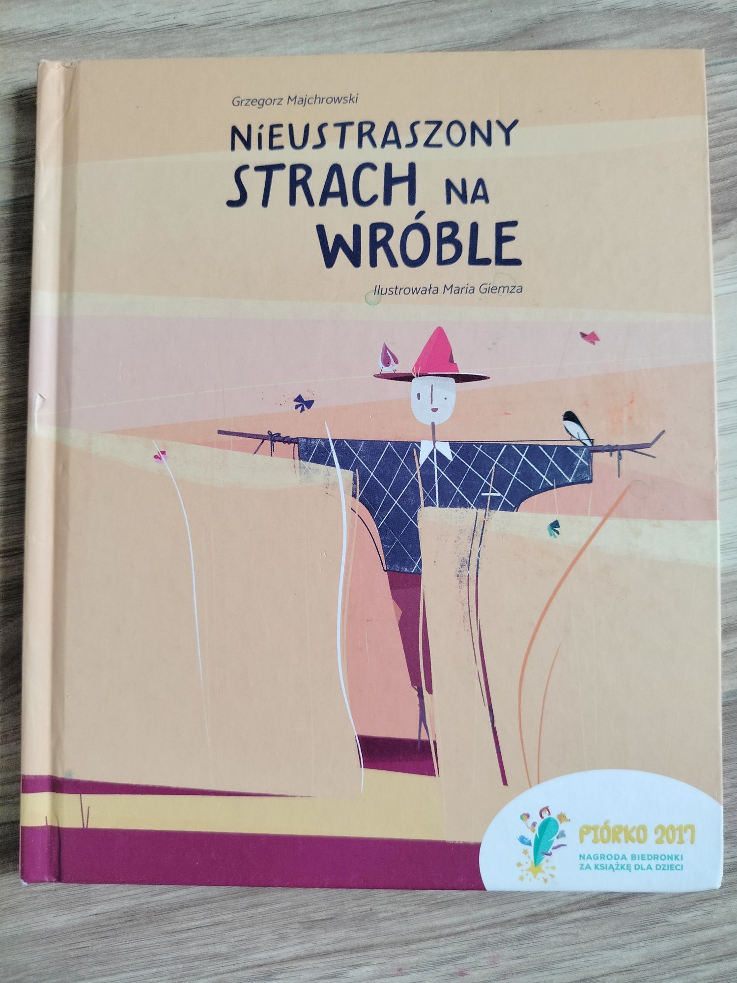 Książka dla dzieci Nieustraszony strach na wróble