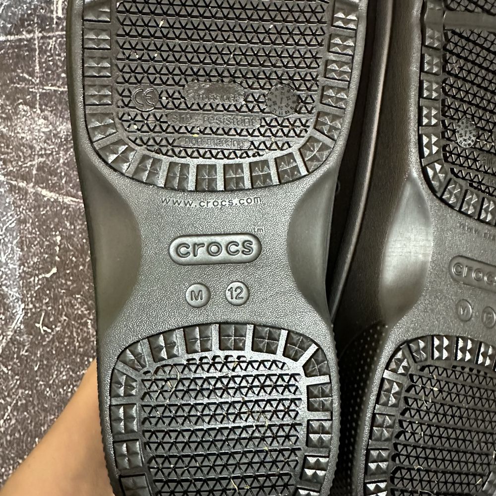 Чоловічі закриті босоніжки Crocs 46 розмір 29.5/30 см