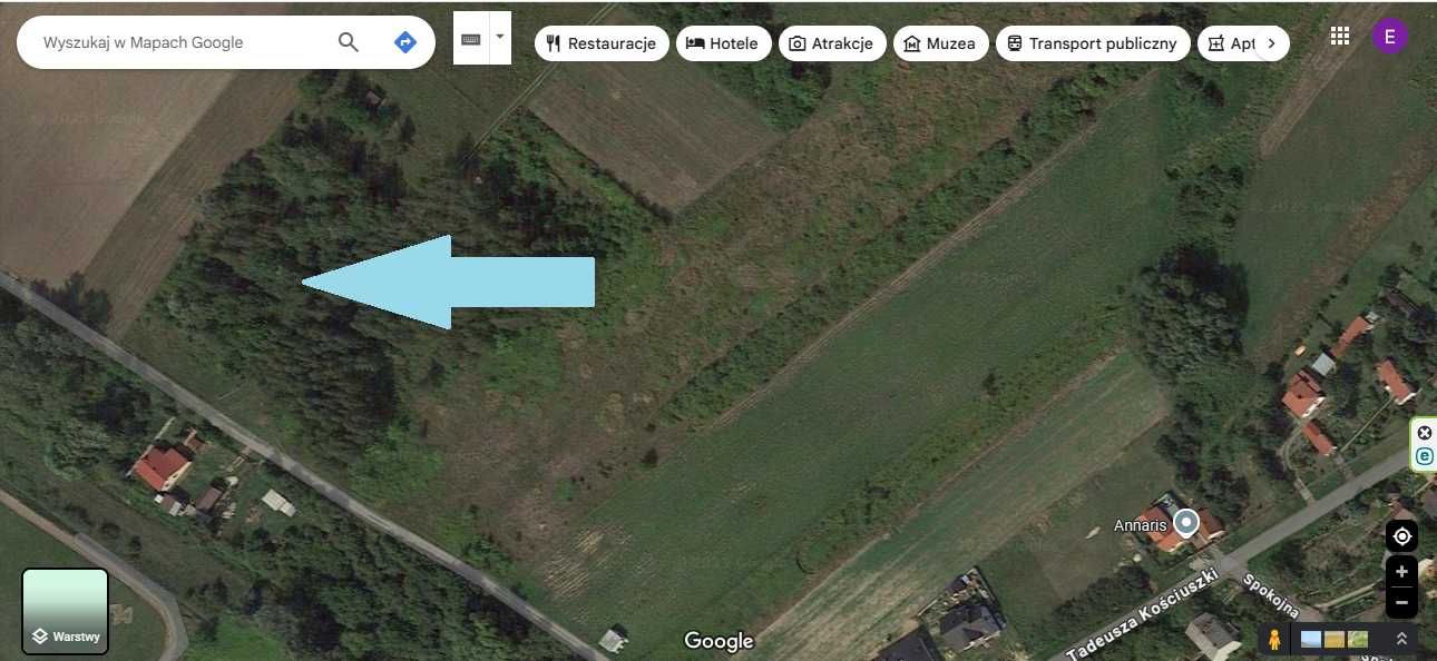 Sprzedam dwie działki budowlane (2x1500m)