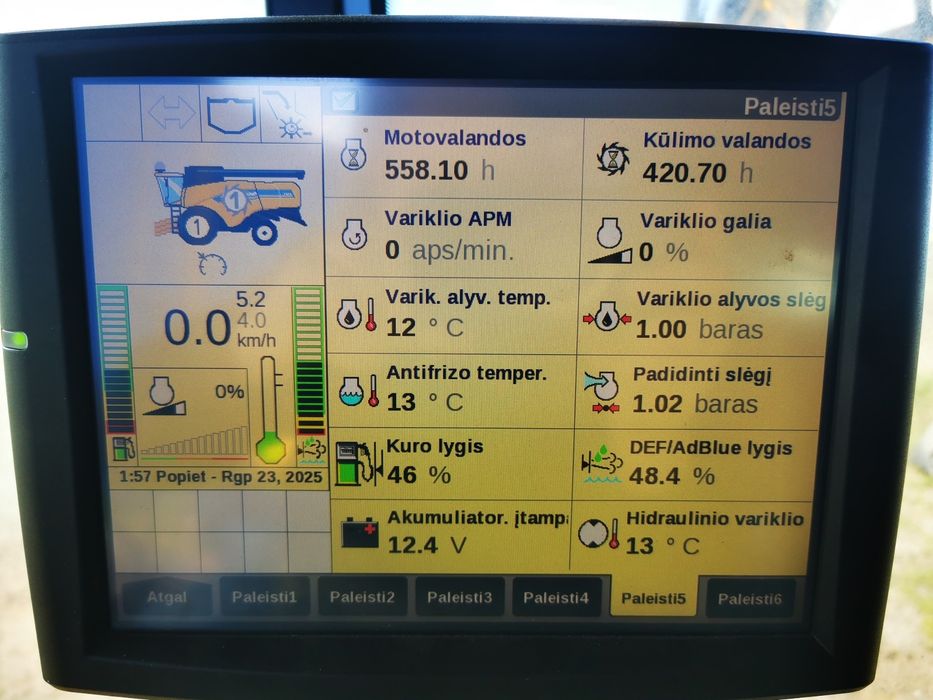 Kombajn Zbożowe NEW HOLLAND CX.5.80' 2023R