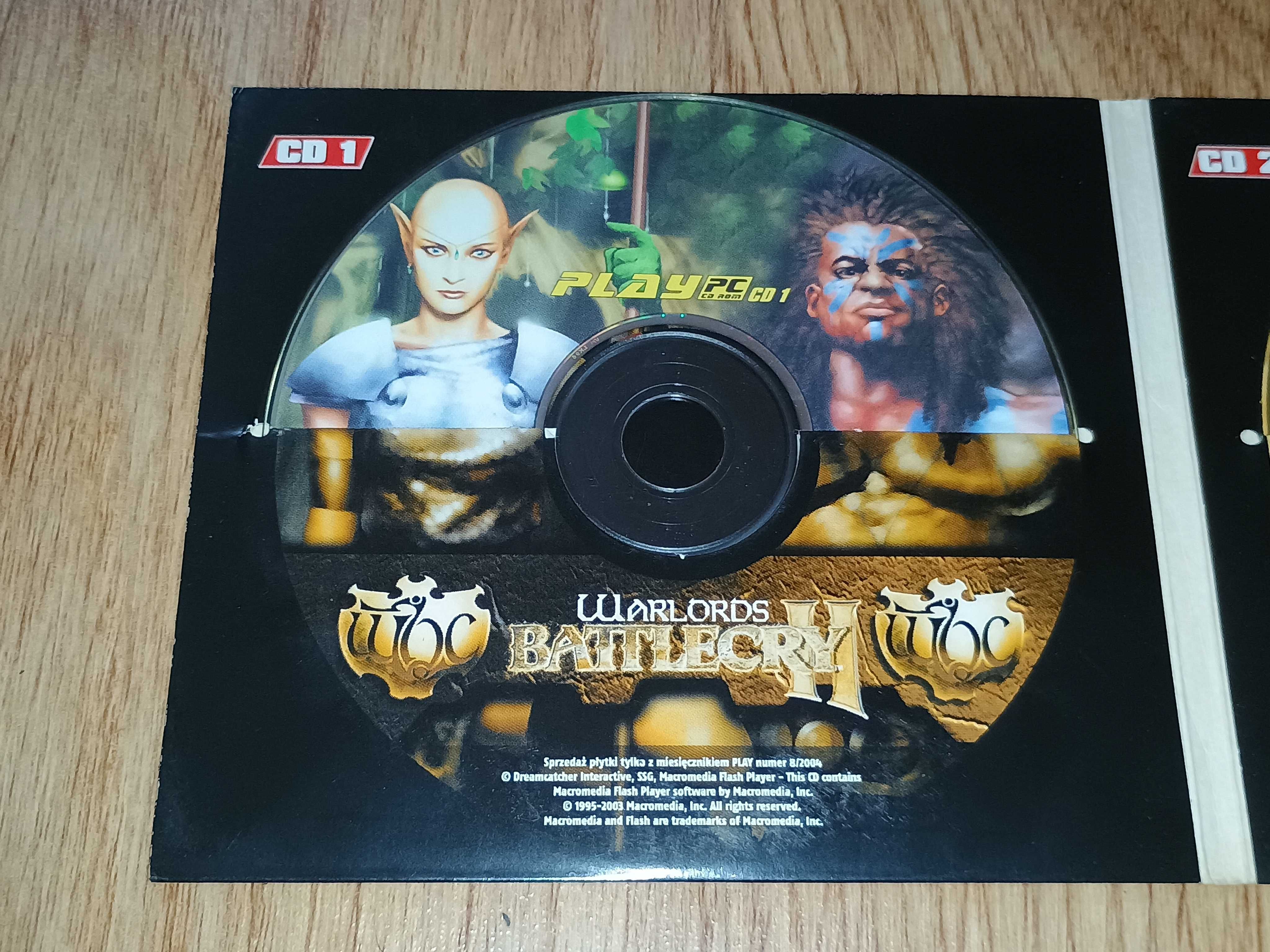 3xCD z grami Warlords Battlecry II, New York Race, K-Hawk