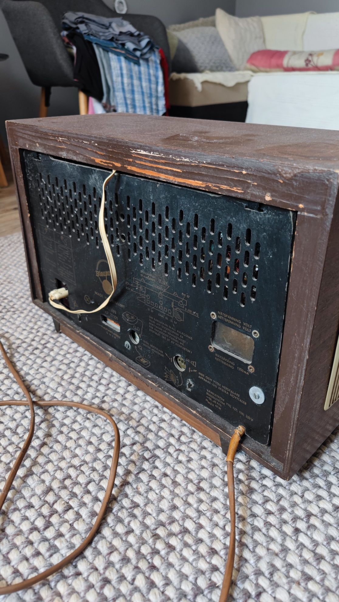 Radio lampowe kolekcjonerskie Blaupunkt