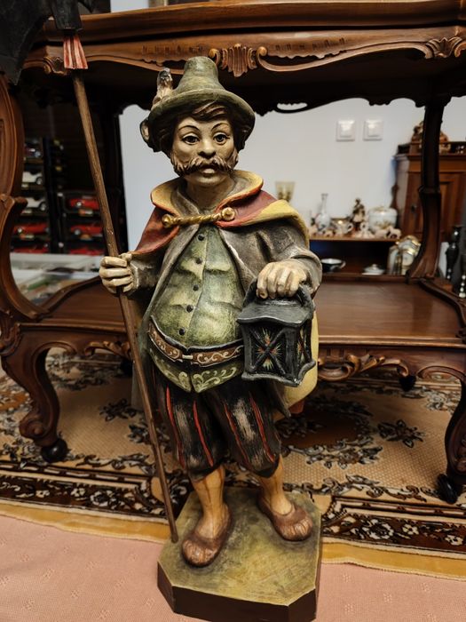 Halabardnik figura z drewna polichromia 60-72cm