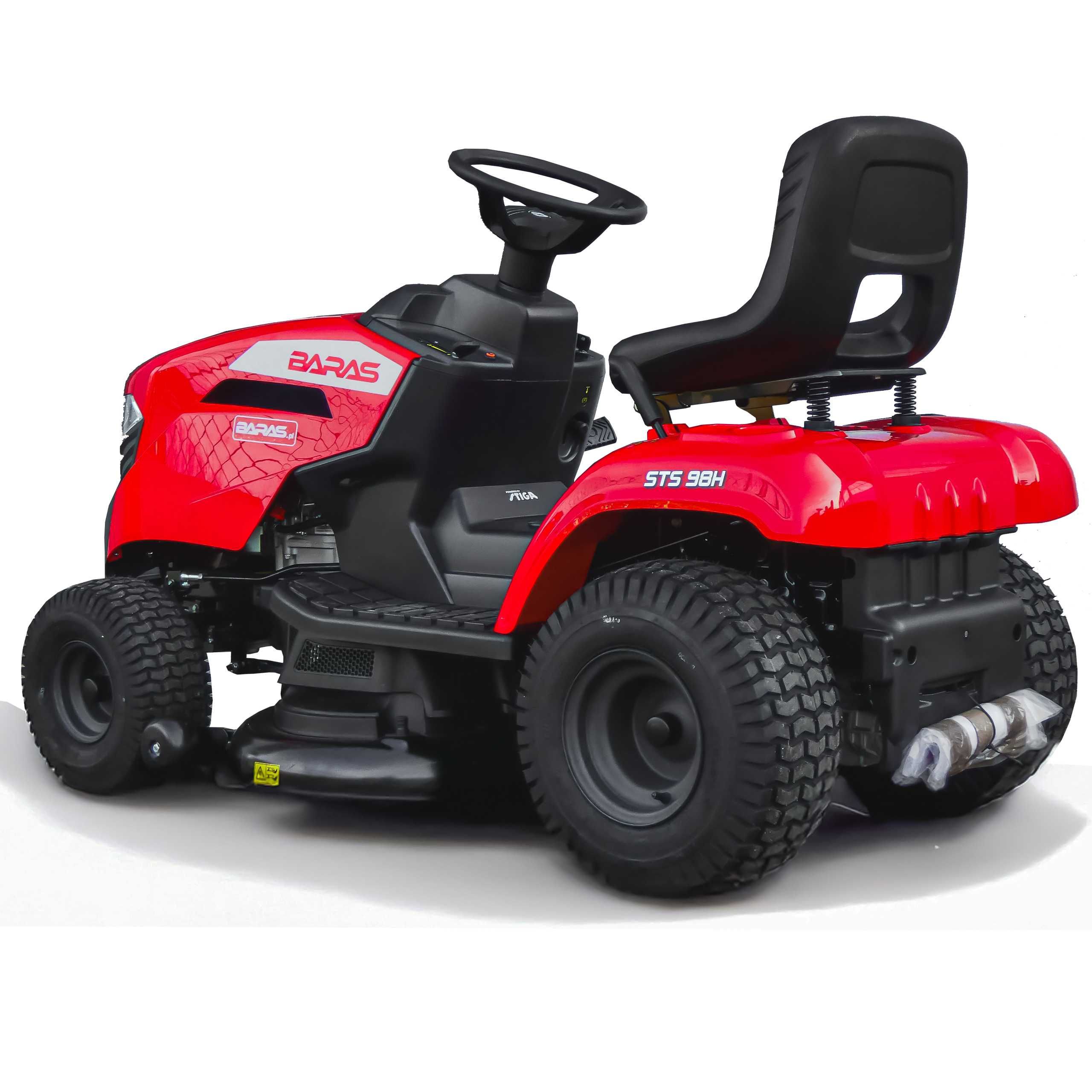 Traktorek ogrodowy BARAS STS 98H powered by Stiga Tornado 398