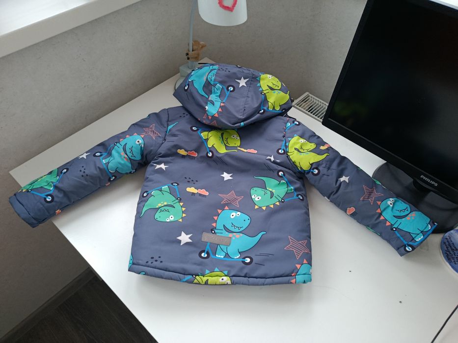 Зимова дитяча куртка для хлопчика