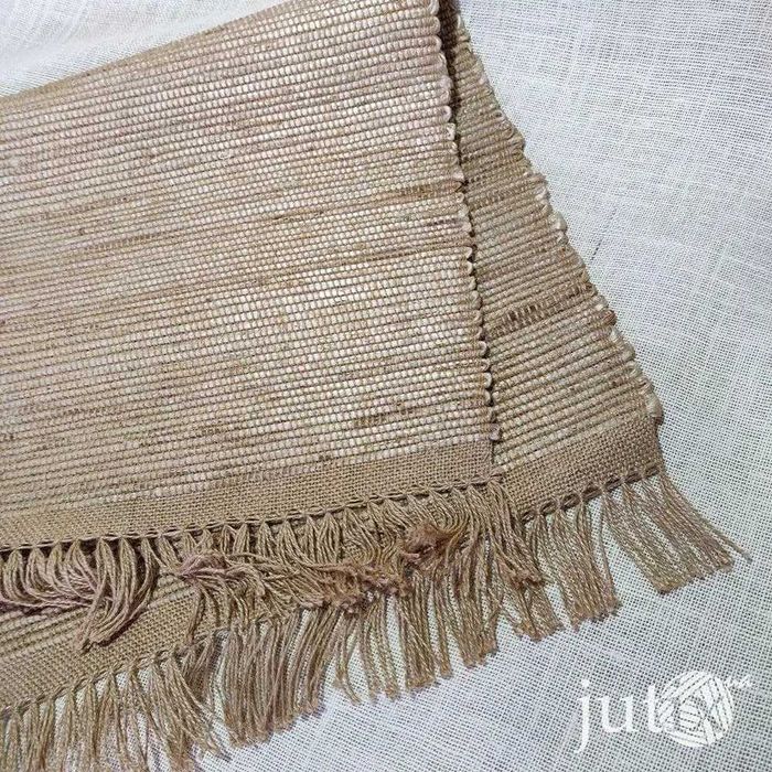 Килим джутовий круглий, діаметр 150 см