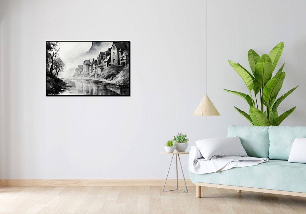Plakat 91,5x60cm Mglisty Refleks