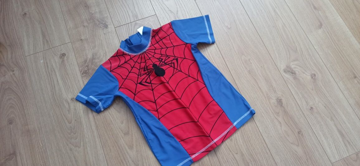Koszulka do pływania 128 spider Man
