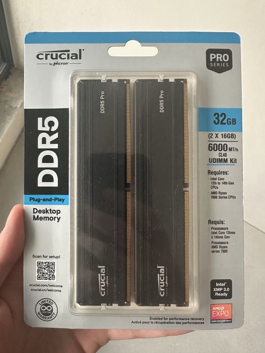 Pamięć RAM Crucial DDR5 32 GB