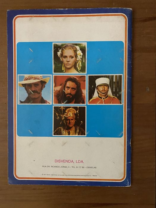 Sandokan album de transparências