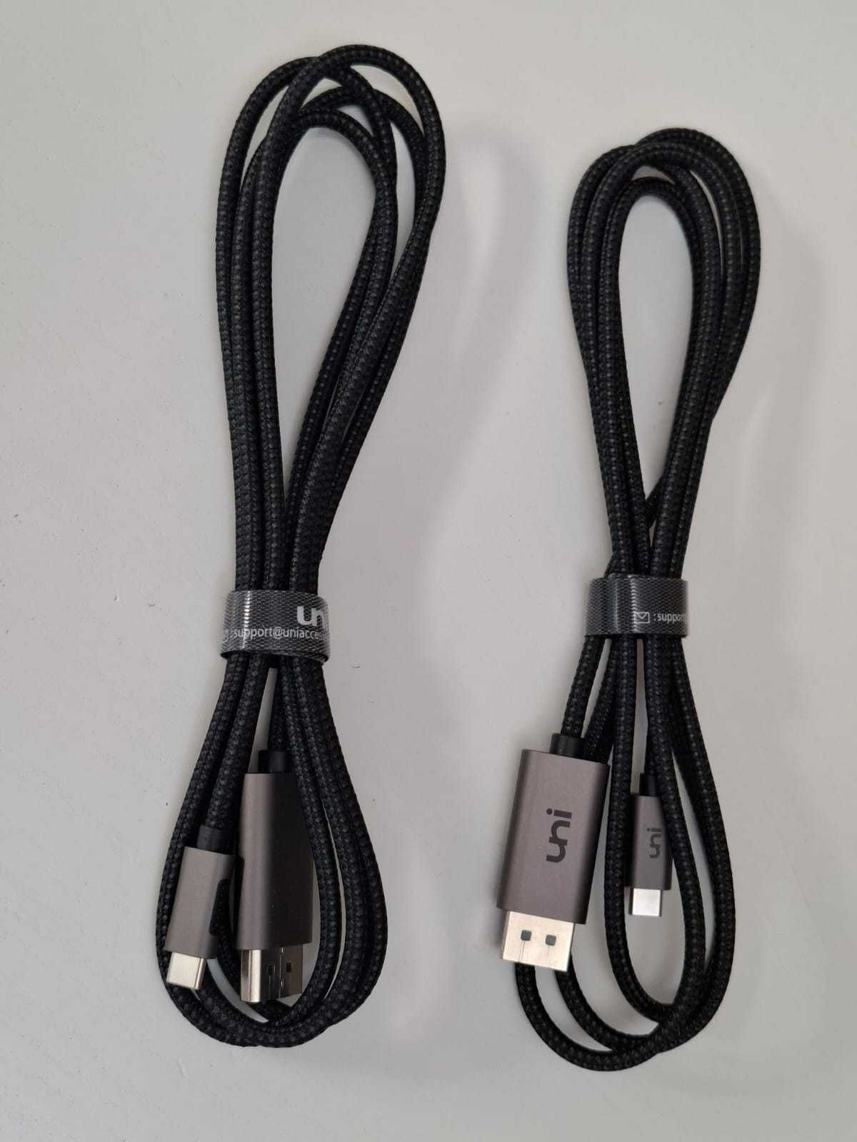 Kabel USB C HDMI Uni Zestaw 2 kable