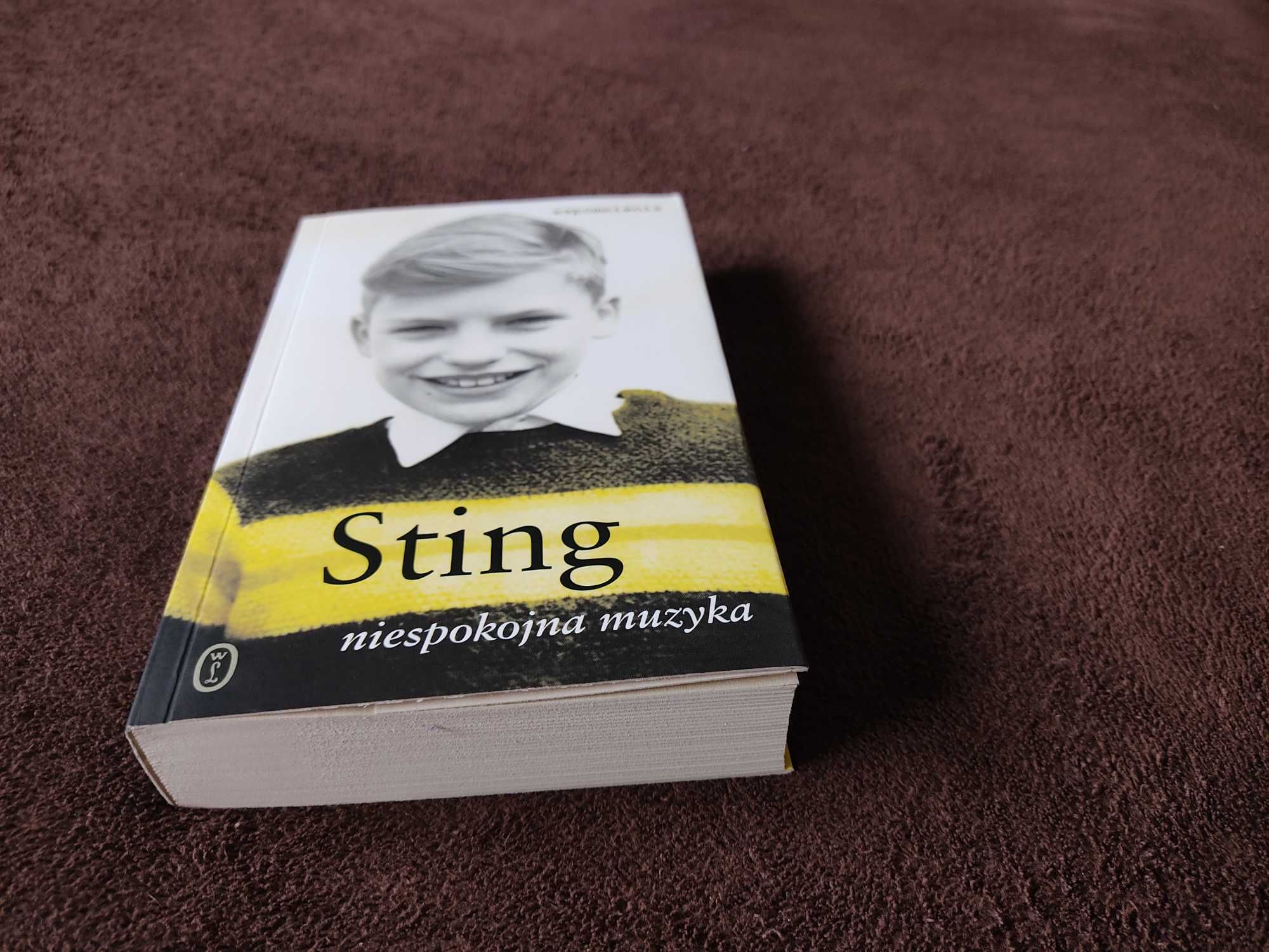 "Niespokojna muzyka" autobiografia Stinga [Gordon Matthew Sumner] nowa
