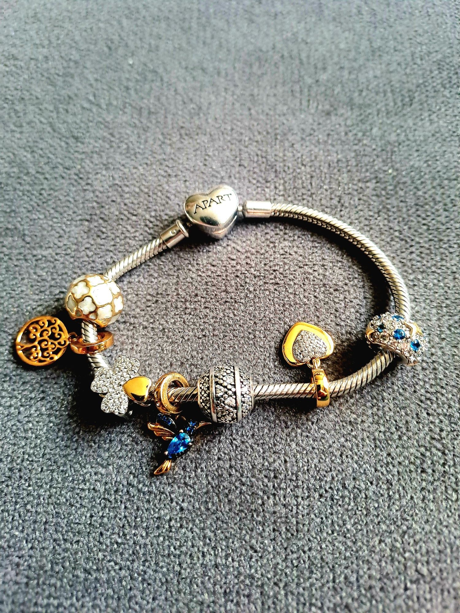 Bransoletka APART Beads Charms srebro Pandora