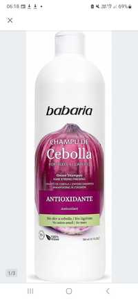 Szampon Babaria 700 ml cebulowy szampon stymulujący porost włosów