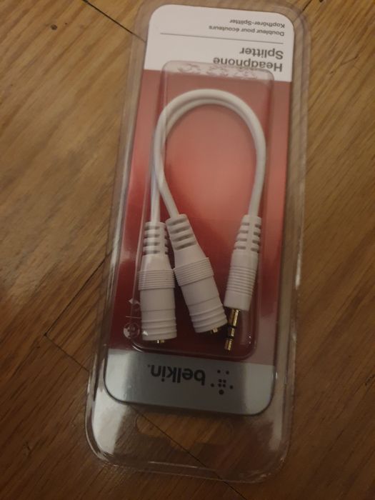 Belkin Adapter Audio Jack - 2x Jack (żeński)