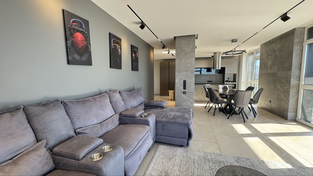 Панорамна 4к квартира + 2 паркомісця ЖК Французький квартал 2