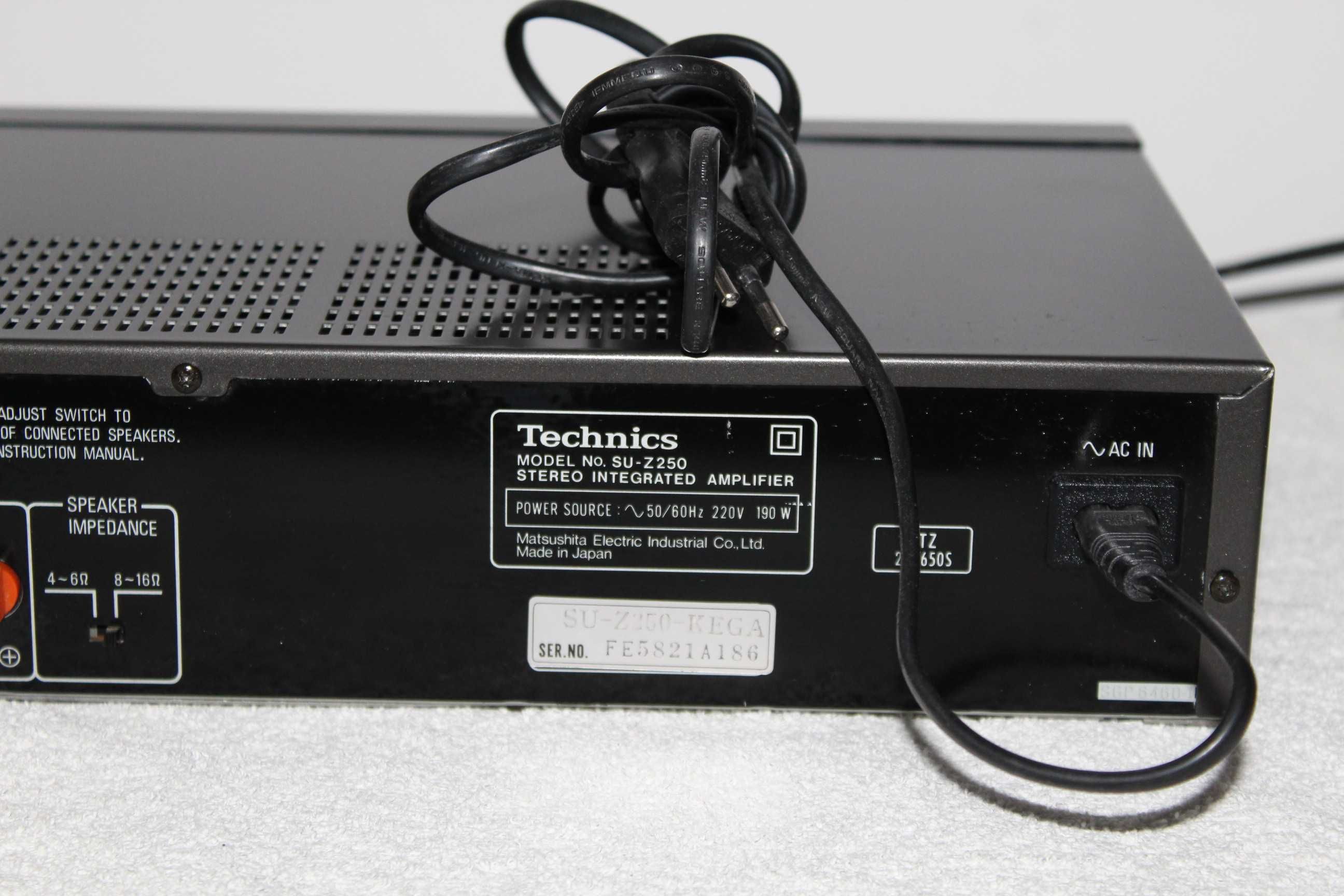 TECHNICS SU-Z250 Wzmacniacz stereo hi-fi Made in Japan Wysyłka