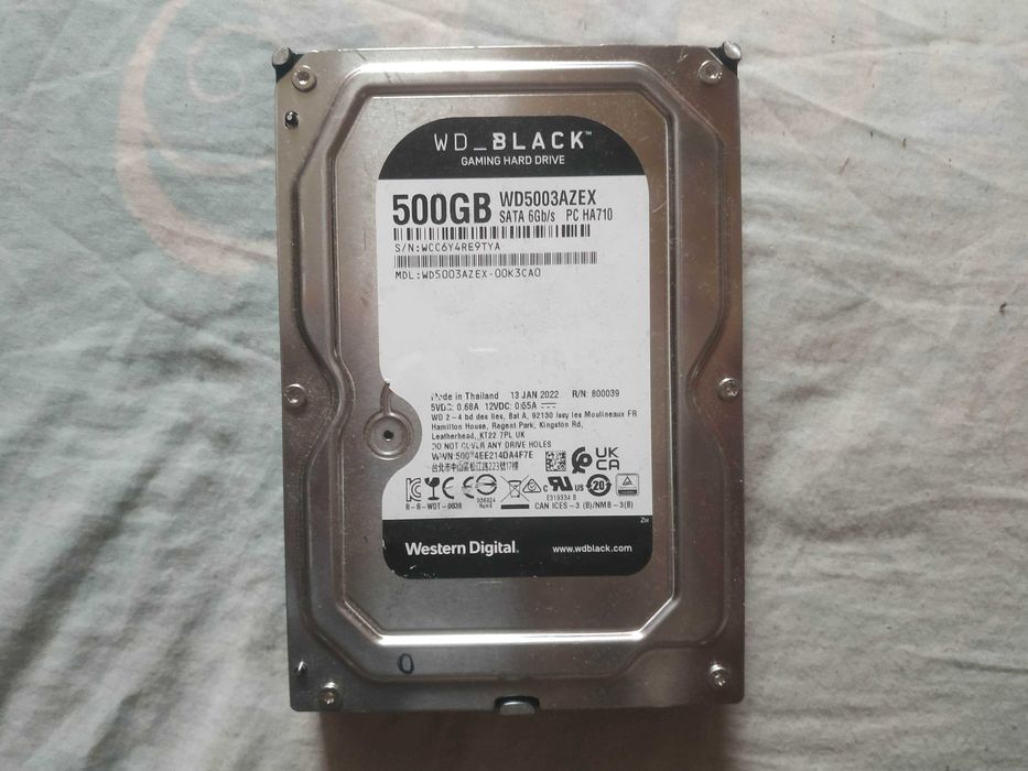 Майже новий, дешево вінт WD 500 GB