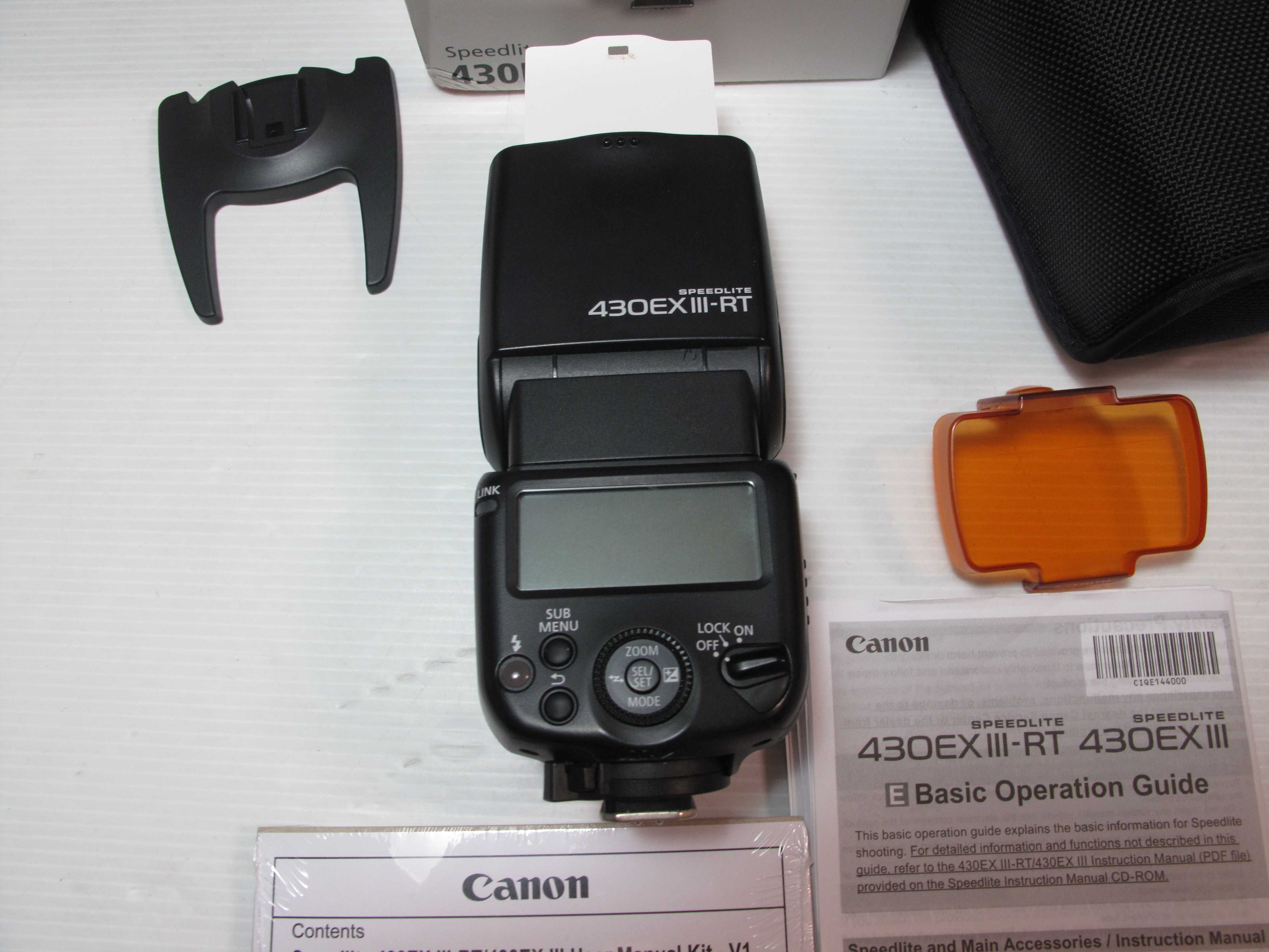 Flash 430EX III RT - Tudo na caixa original quase sem uso