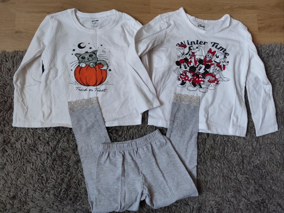 Koszulki T-shirty z długim rękawem dla dziewczynki Sinsay r. 104