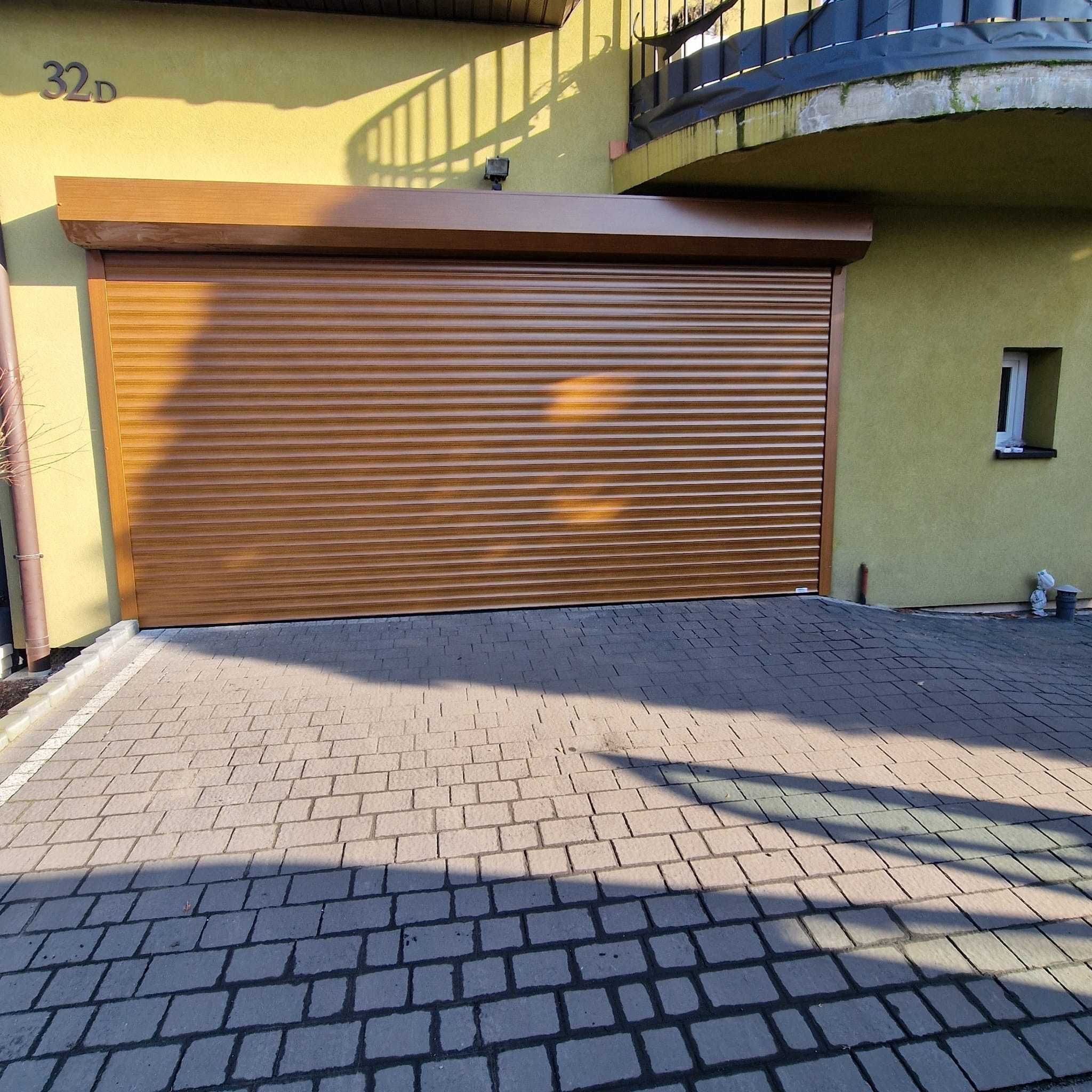 BRAMA Bramy GARAŻOWE Garażowa Rolowana 2,5x2,0 Rolowane OCIEPLONE