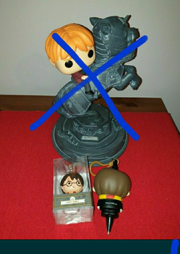 Harry Potter boneco caneta porta chaves Pop Ron Weasley l