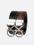 Ремінь новий Calvin Klein Reversible Hammered Plaque Belt
