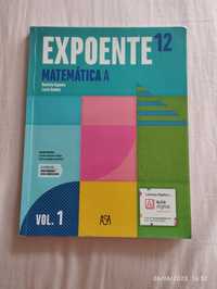2 manuais de matemática de 12°ano