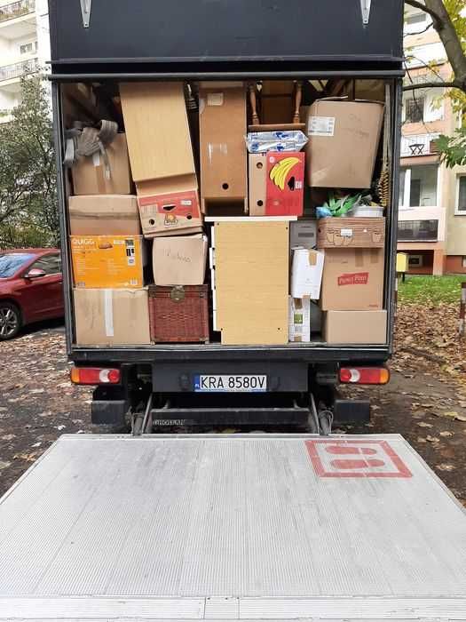 Tani transport juz od 30 zl Przeprowadzki utylizacja