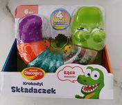 Krokodylek skladaczek 6m+
