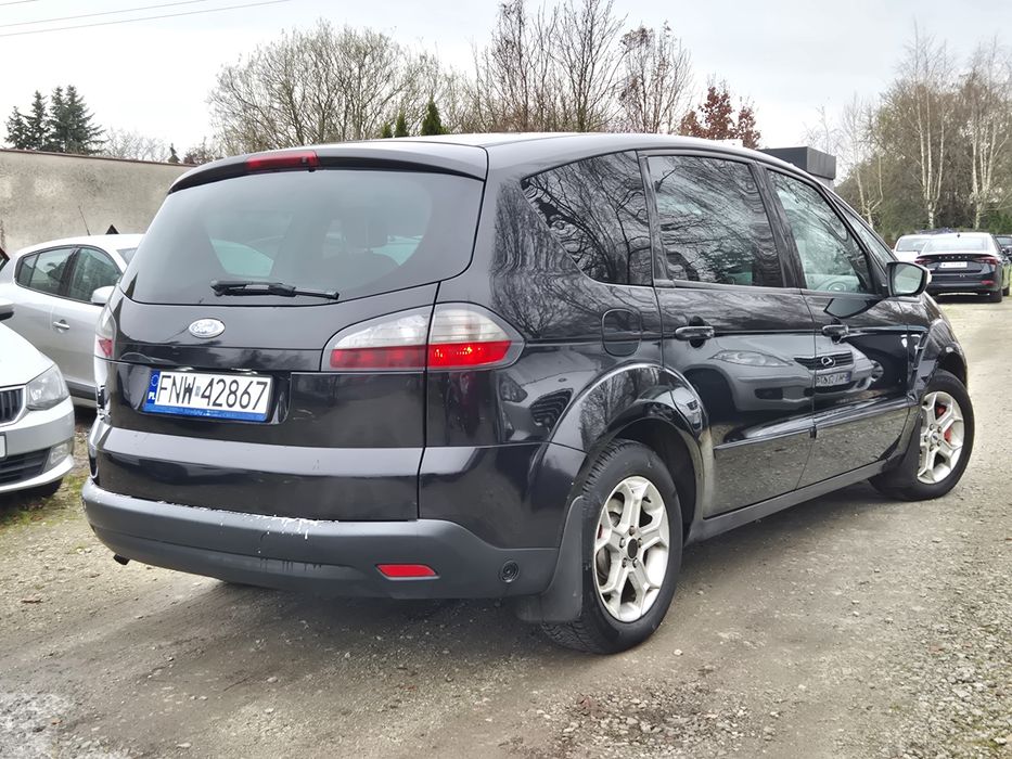 Ford S Max 2.0 benzyna*Zarejestrowany*Sprawny*Czarny*Alu