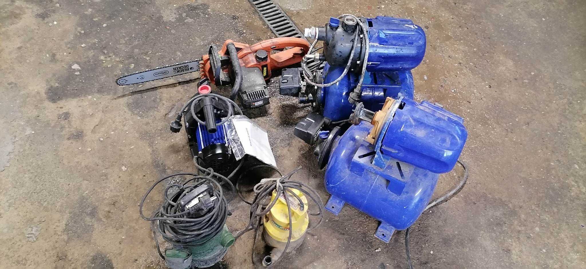 Prasa  hydrauliczna, pompa wody, hydrofor
