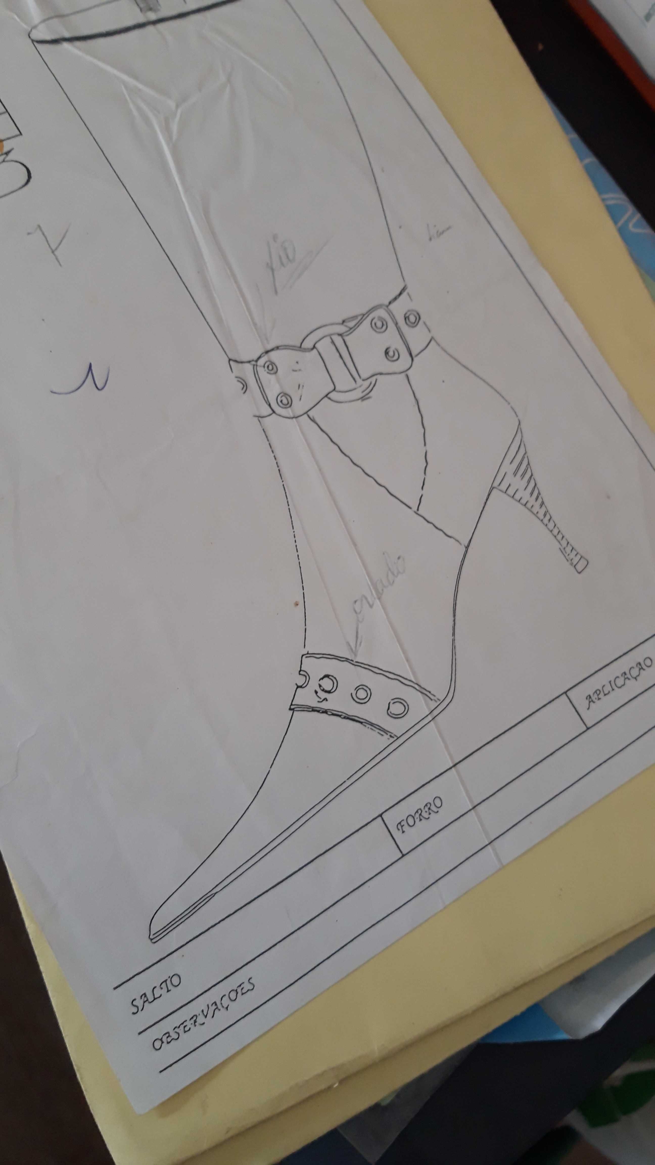 Formas / moldes para fazer botas e socas