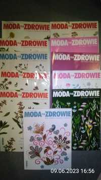 12 szt.: Moda na zdrowie 3x2022, 6x2020, 2x2021, 1x2019