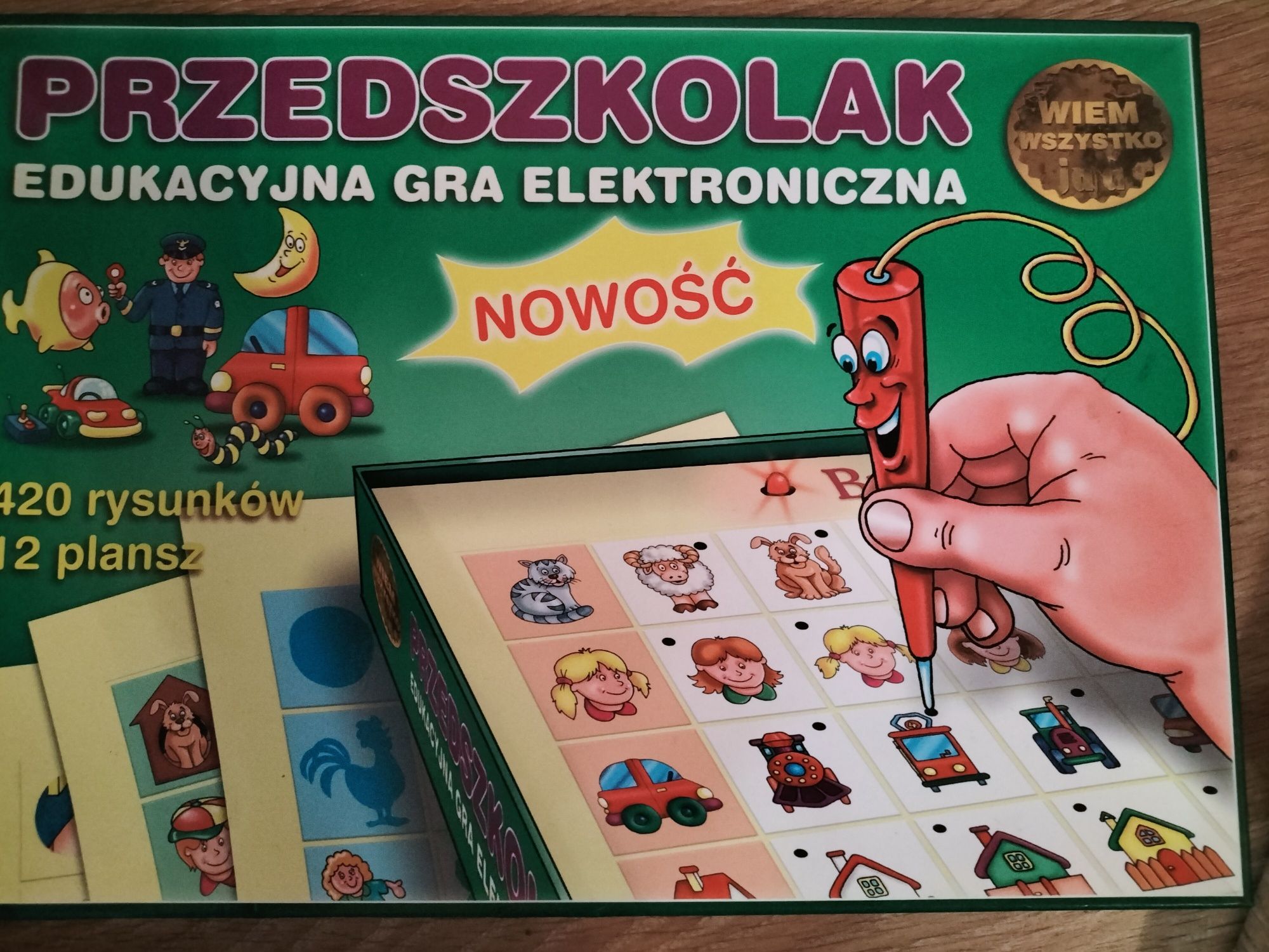 Gra elektroniczna edukacyjna PRZEDSZKOLAK