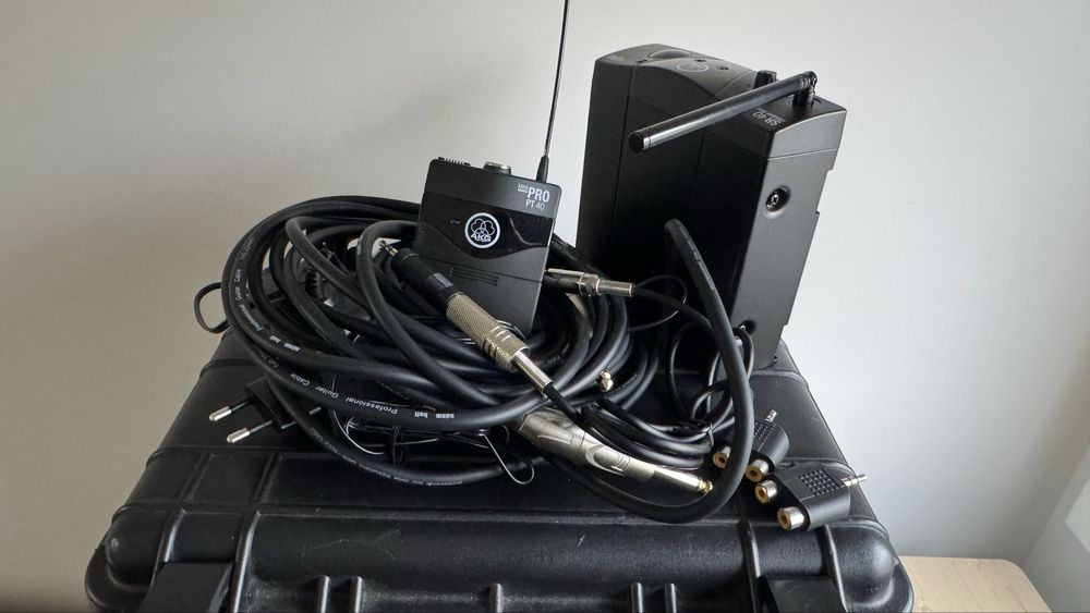 Receptor audio AKG WMS40 como novo